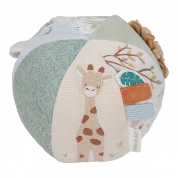 Minge senzoriala pentru bebelusi - Safari Friends - Little Dutch