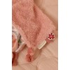 Jucarie paturica pentru bebelusi - Flamingo - Safari Friends - Little Dutch