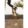 Jucarie din plus XL - Maimuta - Safari Friends - Little Dutch
