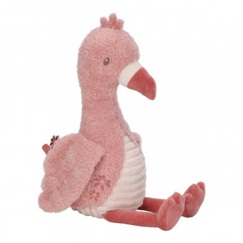 Jucarie din plus - Flamingo - 35 cm - Safari Friends - Little Dutch