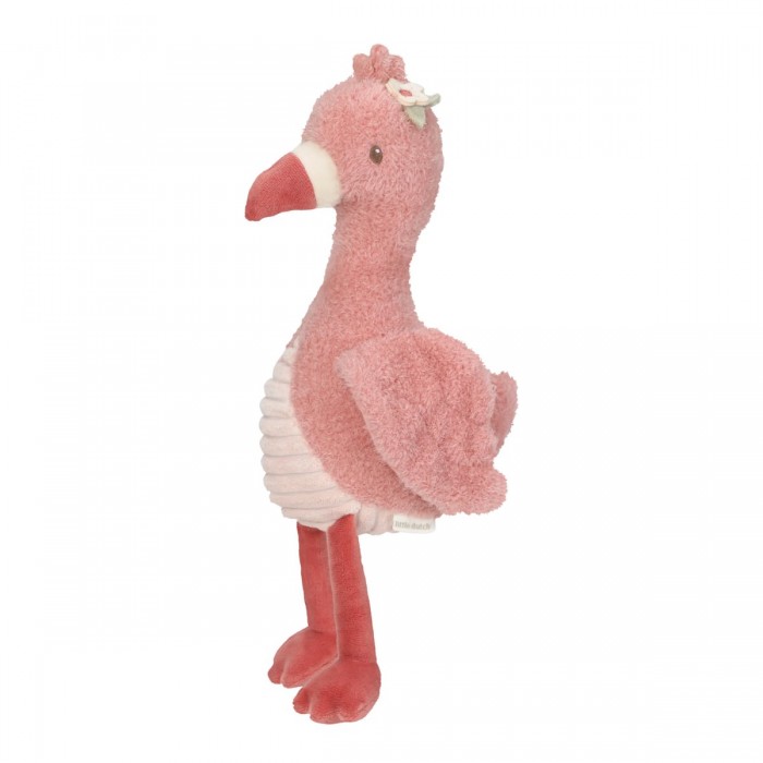 Jucarie din plus - Flamingo - 35 cm - Safari Friends - Little Dutch