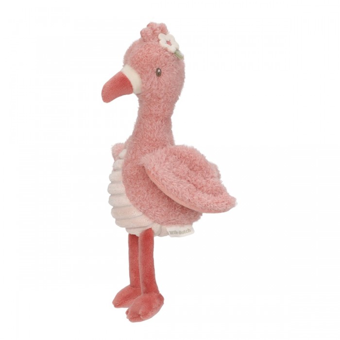 Jucarie din plus - Flamingo - 17 cm - Safari Friends - Little Dutch