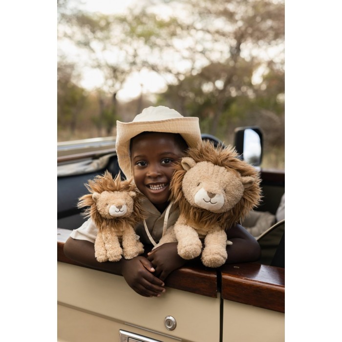 Jucarie din plus - Leu - 17 cm - Safari Friends - Little Dutch