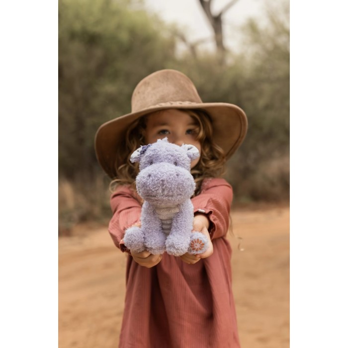Jucarie din plus - Hippo - 17 cm - Safari Friends - Little Dutch