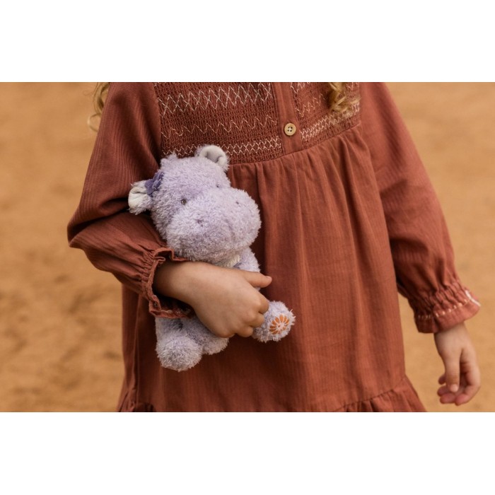 Jucarie din plus - Hippo - 17 cm - Safari Friends - Little Dutch