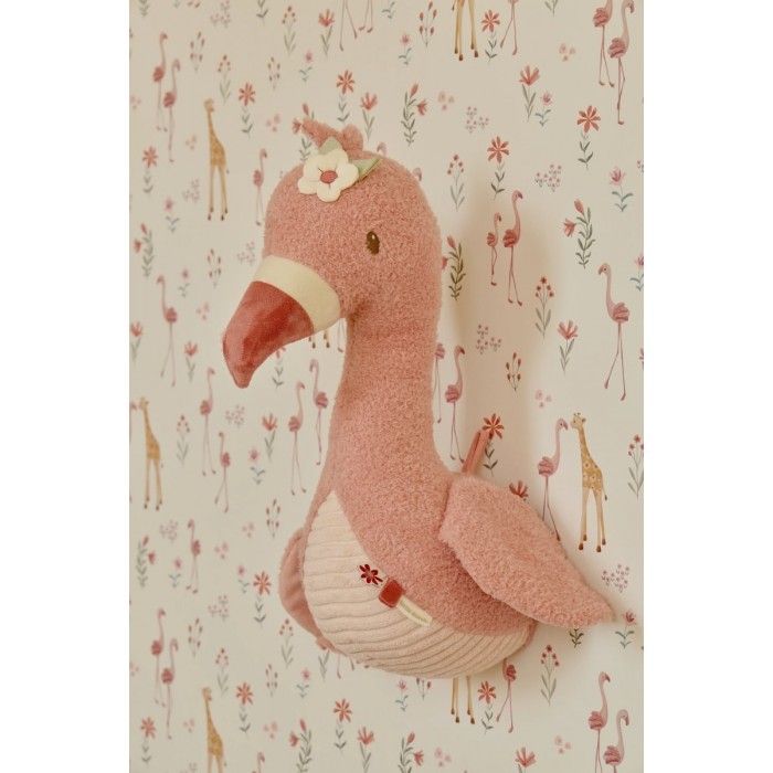 Decoratiune din plus - Flamingo - Safari Friends - Little Dutch