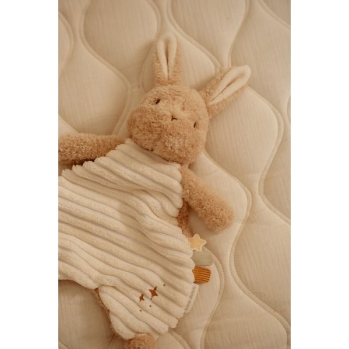 Jucarie paturica pentru bebelusi - Bunny - Newborn Naturals - Little Dutch
