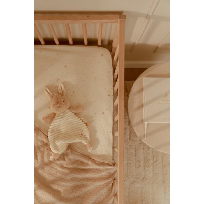 Jucarie paturica pentru bebelusi - Bunny - Newborn Naturals - Little Dutch