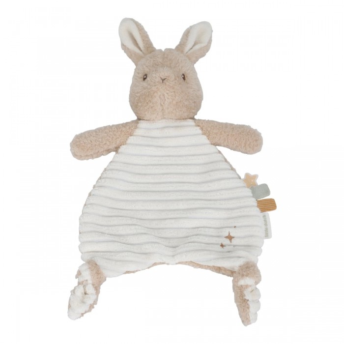 Jucarie paturica pentru bebelusi - Bunny - Newborn Naturals - Little Dutch