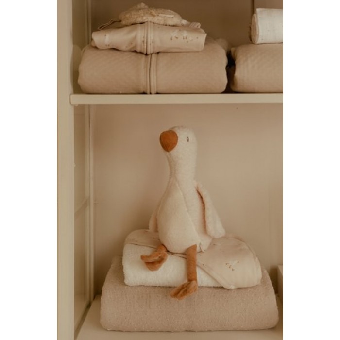 Jucarie din plus - Goose - 25 cm - Newborn Naturals - Little Dutch