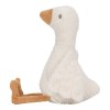 Jucarie din plus - Goose - 25 cm - Newborn Naturals - Little Dutch