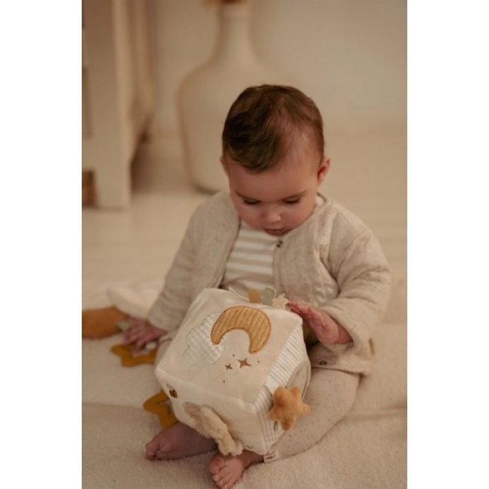 Cub senzorial pentru bebelusi - Newborn Naturals - Little Dutch