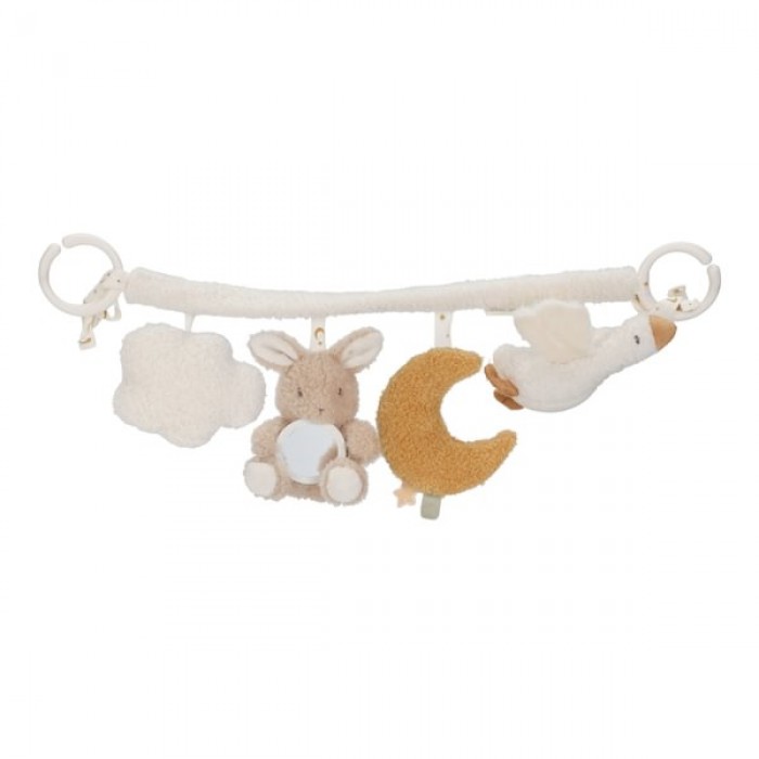 Jucarie senzoriala pentru carucior - Newborn Naturals - Little Dutch