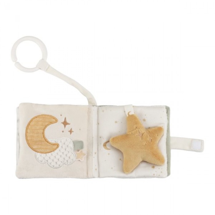 Carticica senzoriala moale - Newborn Naturals - Little Dutch