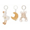 Jucarie din plus care vibreaza - set 3 bucati - Newborn Naturals - Little Dutch