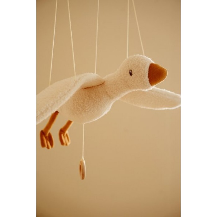 Decoratiune suspendata - Flying Little Goose - Newborn Naturals - Little Dutch