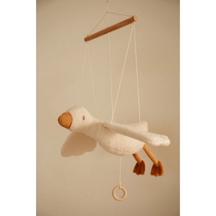 Decoratiune suspendata - Flying Little Goose - Newborn Naturals - Little Dutch