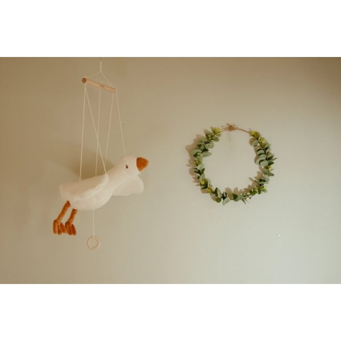 Decoratiune suspendata - Flying Little Goose - Newborn Naturals - Little Dutch