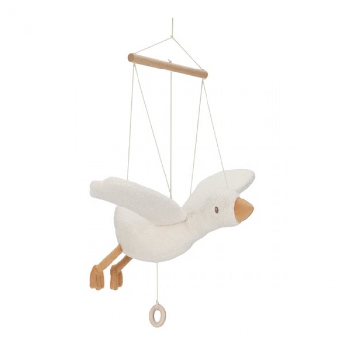 Decoratiune suspendata - Flying Little Goose - Newborn Naturals - Little Dutch