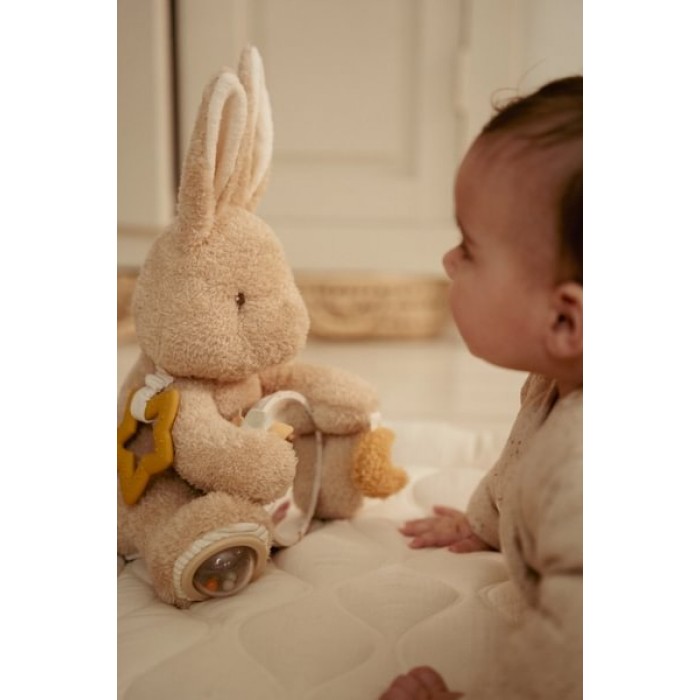 Jucarie din plus senzoriala - Baby Bunny - Newborn Naturals - Little Dutch