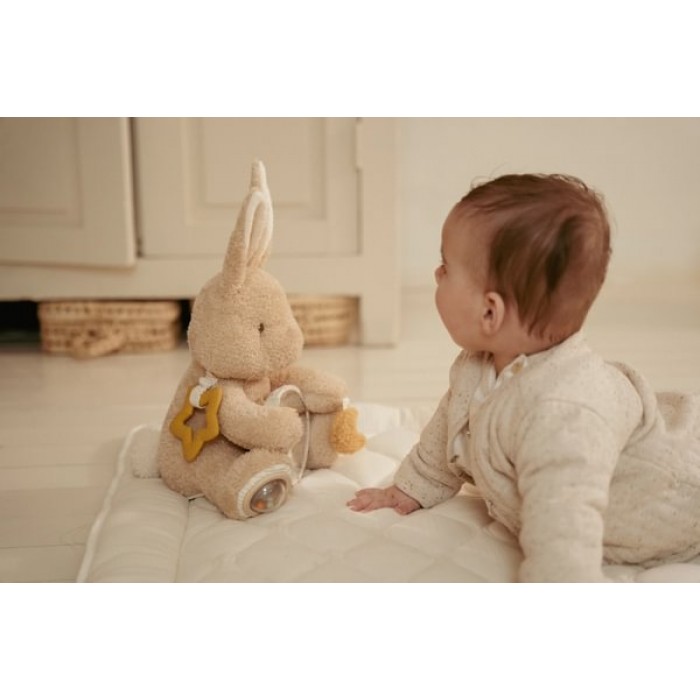 Jucarie din plus senzoriala - Baby Bunny - Newborn Naturals - Little Dutch