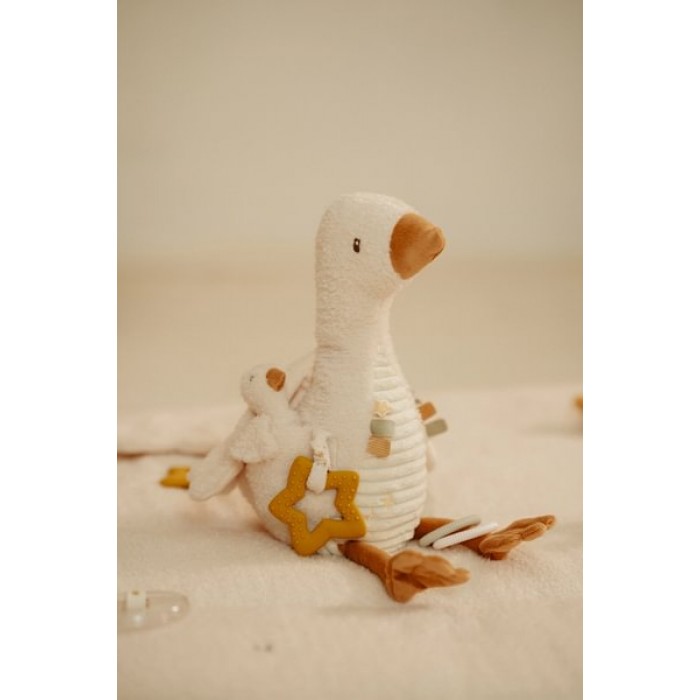 Jucarie din plus senzoriala - Little Goose - Newborn Naturals - Little Dutch