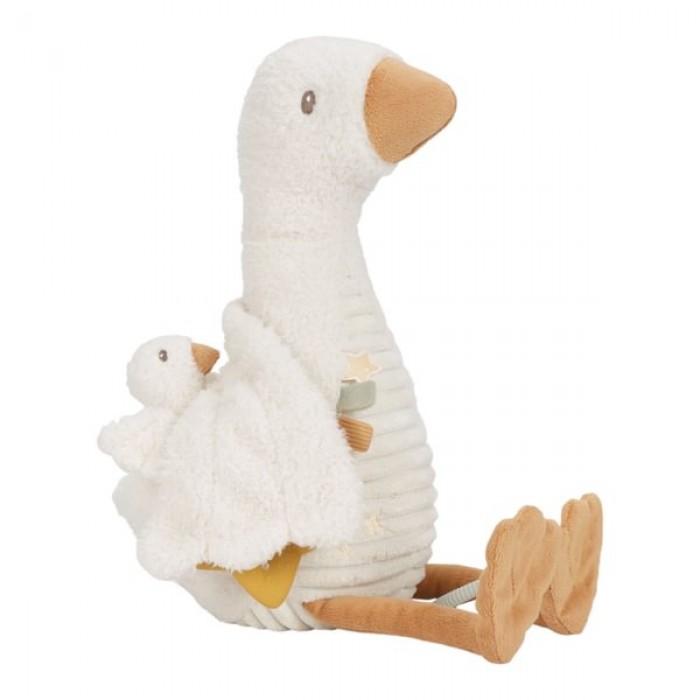 Jucarie din plus senzoriala - Little Goose - Newborn Naturals - Little Dutch