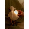 Jucarie din plus cu sunete albe si lumina de veghe - Goose - Newborn Naturals - Little Dutch