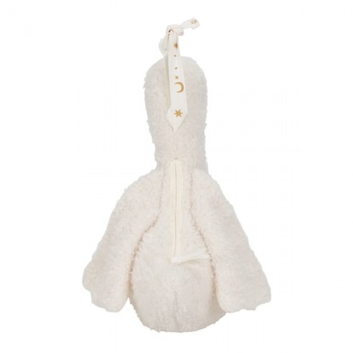 Jucarie din plus cu sunete albe si lumina de veche - Little Goose - Little Dutch