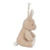 Jucarie din plus cu sunete albe si lumina de veche - Bunny -  Newborn Naturals - Little Dutch