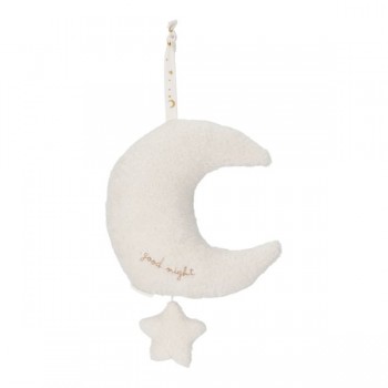 Jucarie muzicala - Luna si stea - Newborn Naturals - Little Dutch Jucarie muzicala - Luna si stea - Newborn Naturals - Little Dutch