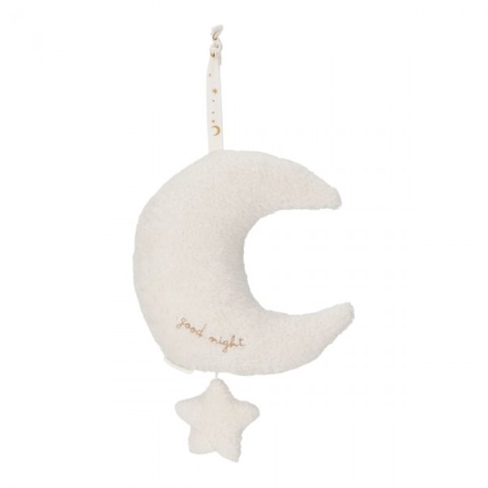 Jucarie muzicala - Luna si stea - Newborn Naturals - Little Dutch