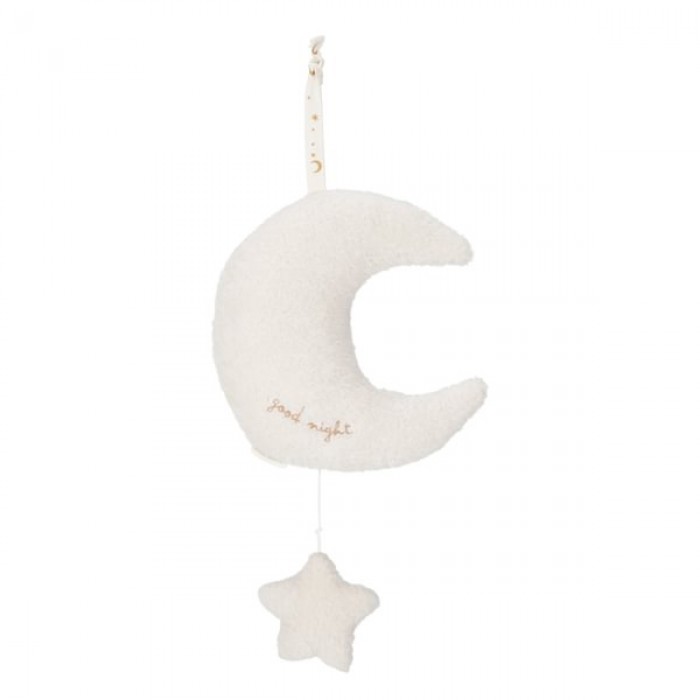 Jucarie muzicala - Luna si stea - Newborn Naturals - Little Dutch