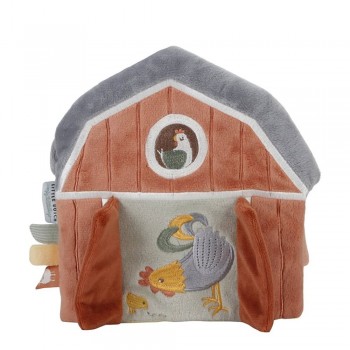Carte senzoriala pentru bebelusi - Little Farm - Little Dutch Carte senzoriala pentru bebelusi - Little Farm - Little Dutch