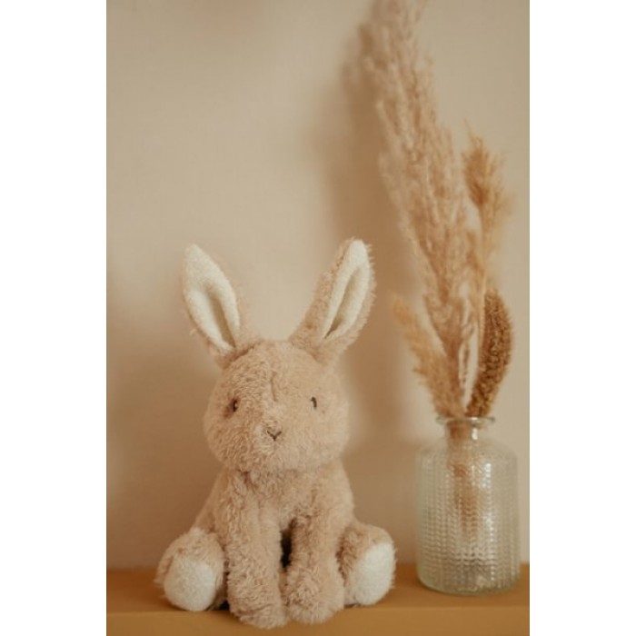 Jucarie din plus - Bunny - 15 cm - Newborn Naturals - Little Dutch
