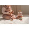 Jucarie din lemn FSC si textil pentru stivuire - Fairy Garden - Little Dutch