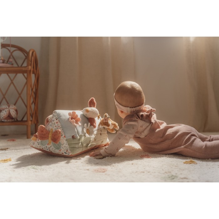 Triunghi senzorial pentru bebelusi - Fairy Garden - Little Dutch