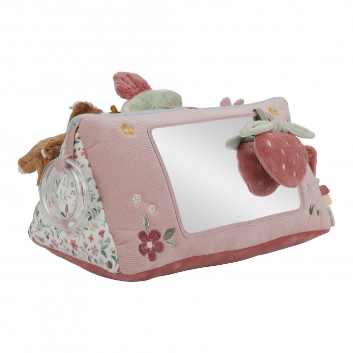 Triunghi senzorial pentru bebelusi - Fairy Garden - Little Dutch