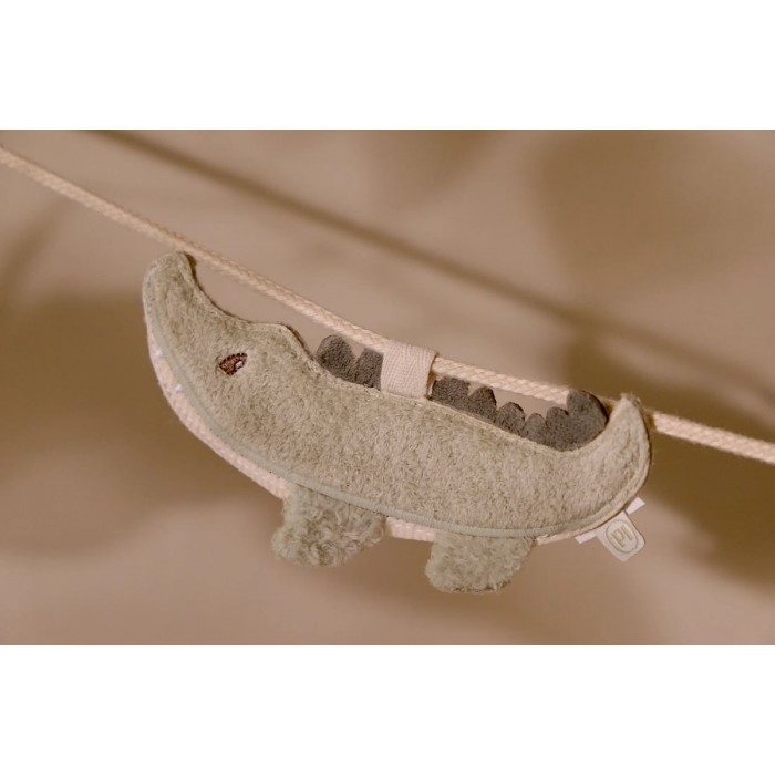 Crocodil pentru ghirlanda - Safari Friends - Little Dutch