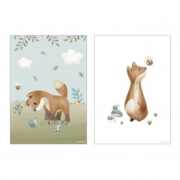 Poster A3 - Forest Friends - Little Dutch Poster A3 - Forest Friends - Little Dutch