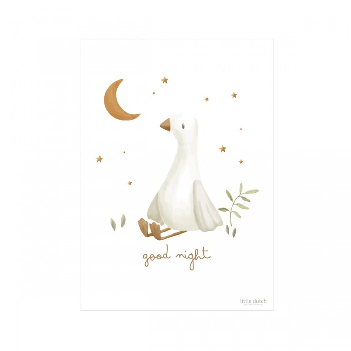 Poster A3 pentru camera copilului - Little Goose - Newborn Naturals - Little Dutch Poster A3 pentru camera copilului - Little Goose - Newborn Naturals - Little Dutch