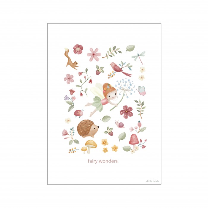Poster A3 - Fairy Wonders - Little Dutch