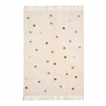 Covor - 170 x 120 cm - DOT - Blue - Little Dutch