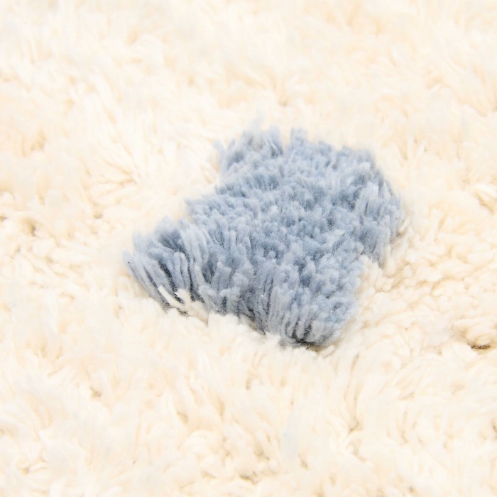 Covor - 170 x 120 cm - DOT - Blue - Little Dutch