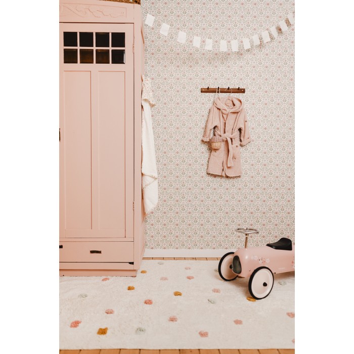 Covor - 170 x 120 cm - DOT - Mixed Pink - Pure - Little Dutch