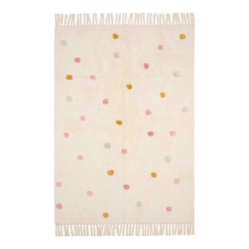 Covor - 170 x 120 cm - DOT - Mixed Pink - Pure - Little Dutch