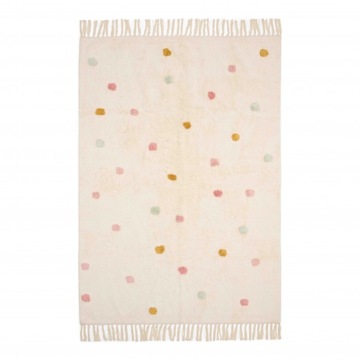 Covor - 170 x 120 cm - DOT - Mixed Pink - Pure - Little Dutch