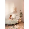 Covor tesut din bumbac organic pentru camera copilului - MASINA DE TEREN - 100 x 118 cm - Little Dutch