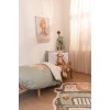 Covor tesut din bumbac organic pentru camera copilului - MASINA DE TEREN - 100 x 118 cm - Little Dutch