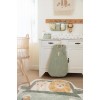 Covor tesut din bumbac organic pentru camera copilului - MASINA DE TEREN - 100 x 118 cm - Little Dutch